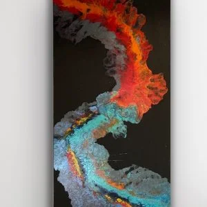 Fluid painting colori accesi