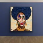 Quadro con licheni